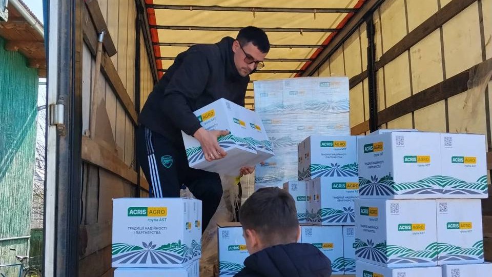 "Акріс Агро" привітала своїх пайовиків на Івано-Франківщині з Великоднем