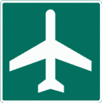 Airport sign